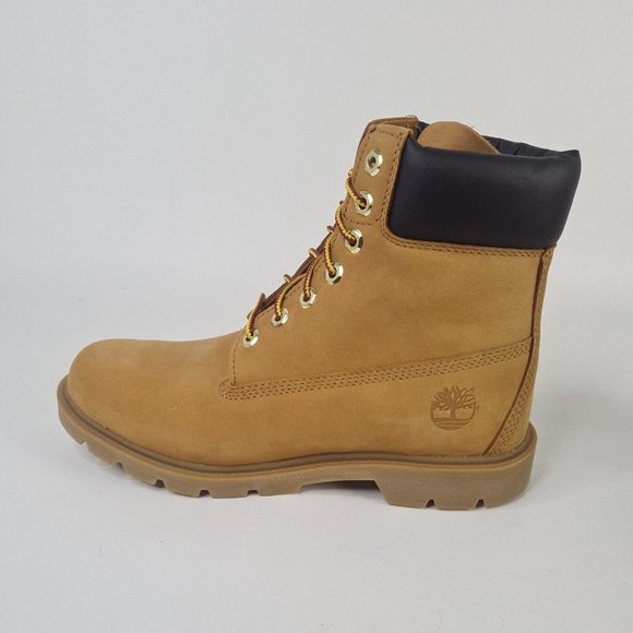 Timberland 6 Inch Classic Boot Wheat Brown Waterproof Boots - Picture 2 of 12